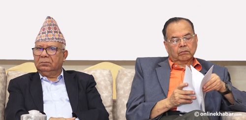 माधवले अध्यक्ष छाड्नुपर्ने झलनाथको प्रस्तावले संकटतर्फ एकीकृत समाजवादी