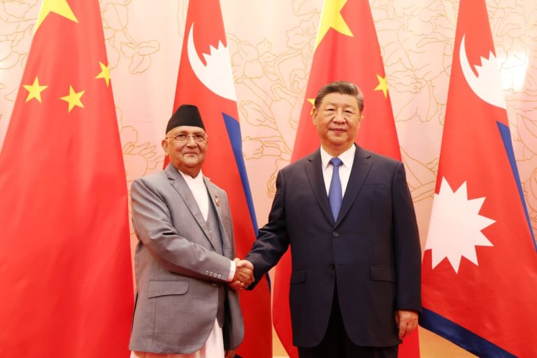राष्ट्रपति सी सँग लगातार दोस्रो पटक भेट हुँदा खुशी छु : प्रधानमन्त्री