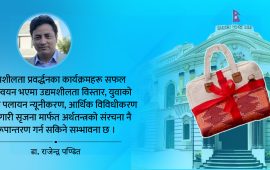 उद्यमशीलता प्रवर्द्धनमा मौद्रिक नीतिभन्दा बजेट अगाडि
