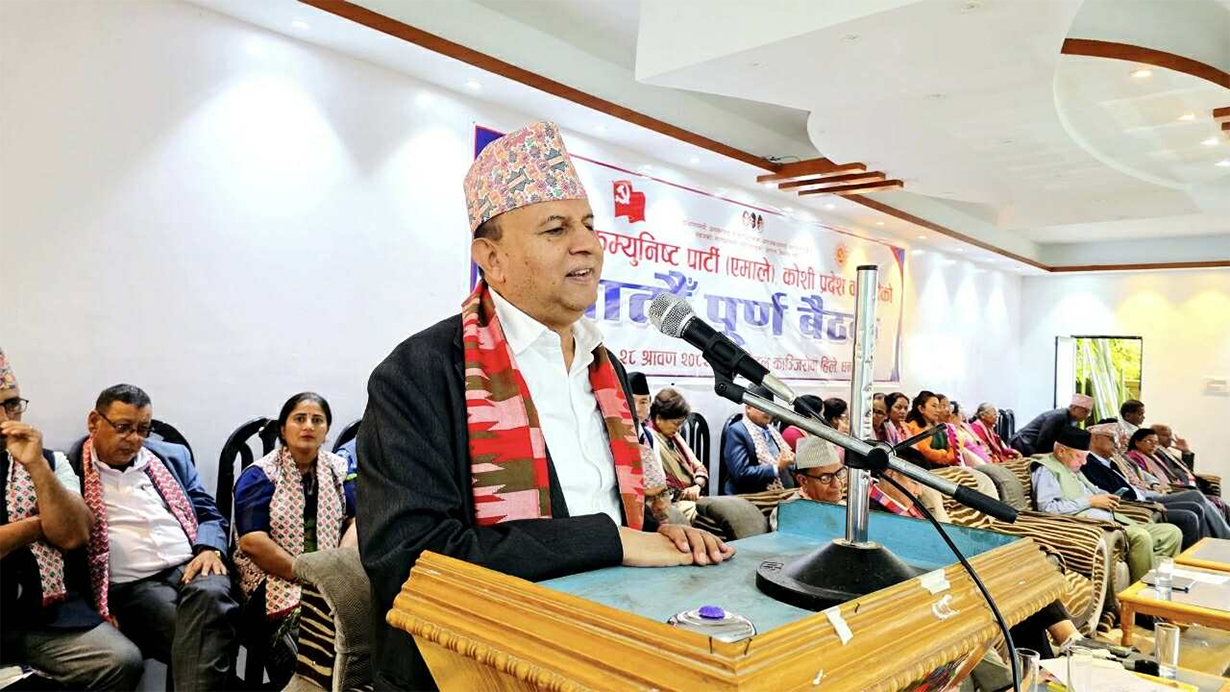 एमालेमा दुइटा मतभेद जस्तो देखिए पनि त्यो समाधान भइसक्यो : महासचिव पोखरेल