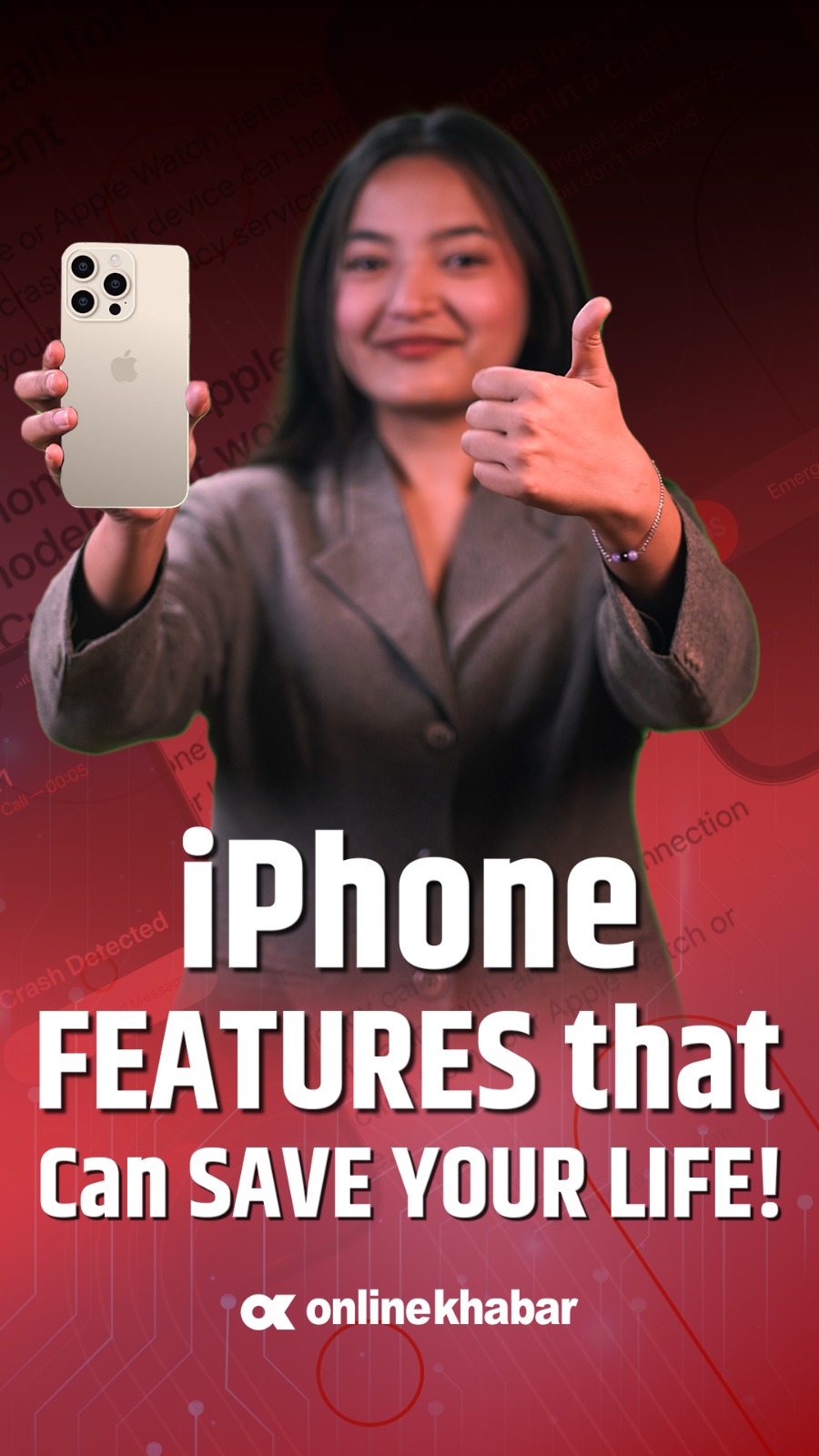 iPhone Features that can save your LIFE!