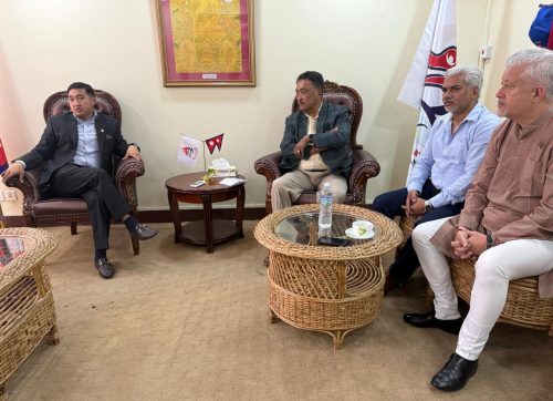 राखेप सदस्य सचिवसँग ओलम्पिक तदर्थ समितिको भेट