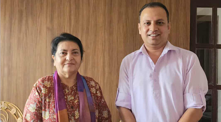 मदनप्रति ओलीको अभिव्यक्तिलाई लिएर विद्याले दुखाइन् चित्त