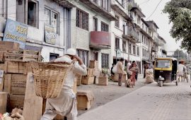 ३० दशकको काठमाडौं झल्काउने ‘क्याप्टेन साब’को छायांकन सेट
