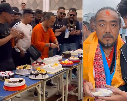 महाराजगञ्जको होटलमा बर्थडे केक काट्दै थिए चक्रे मिलन, पक्राउ परे