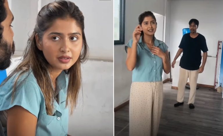 नाटक अभिनयमा गरिमा शर्मा, ‘आवर्ती’बाट रंगमंचमा डेब्यू
