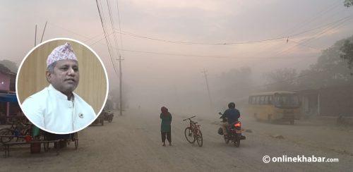 ६ वर्षमा बनेन ६ किलोमिटर सडक, अनशन बस्ने सांसद पराजुलीको घोषणा
