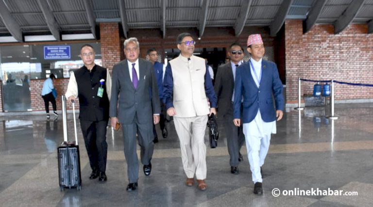 भारतीय विदेश सचिव मिश्री काठमाडौं आइपुगे