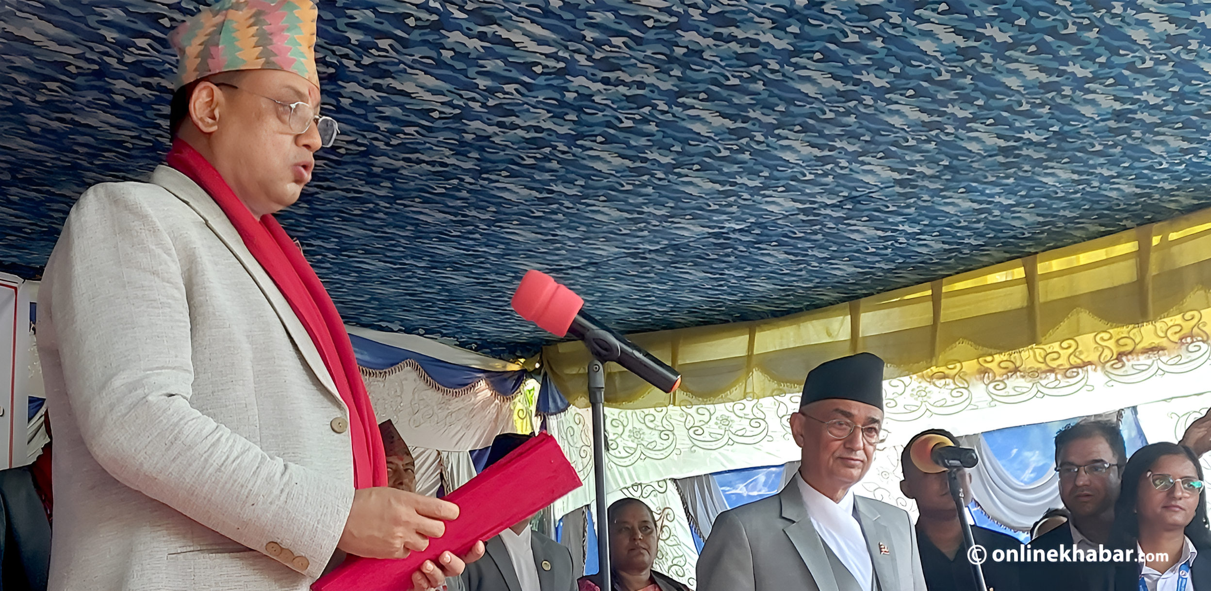 बागमतीका नवनियुक्त मुख्यमन्त्री बानियाँले लिए सपथ