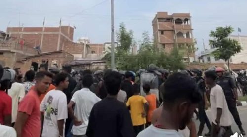 जनकपुरमा दुई समुदायबीच झडप : दुईजना घाइते,  ११ सेल अश्रुग्यास प्रहार