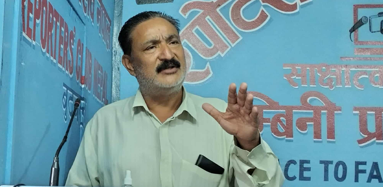 सभापतिको उम्मेदवार बन्ने घोषणा गर्दै राठौरले भने- देउवाको पनि साथ हुन्छ