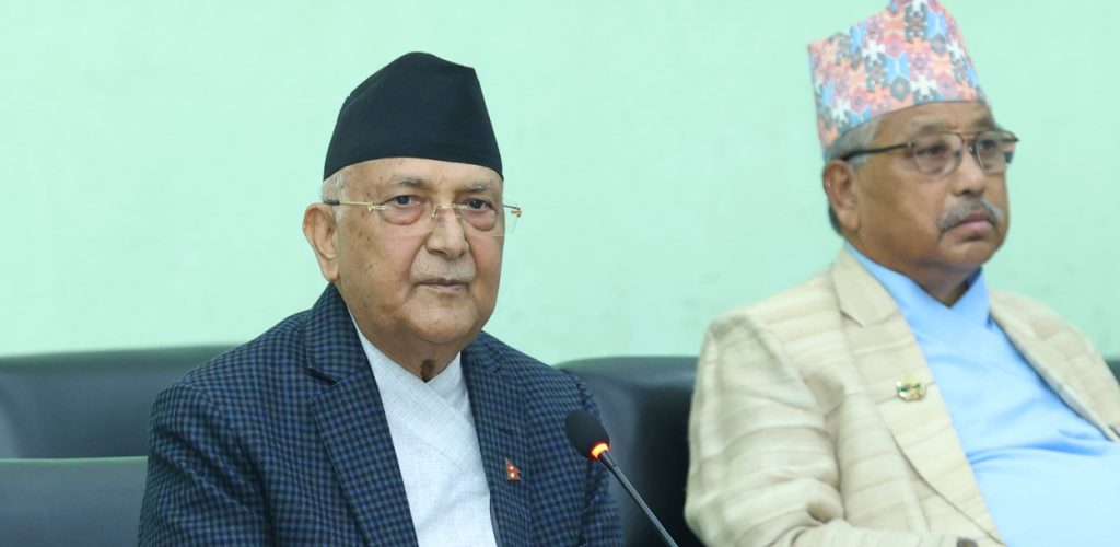 सघन कुराकानी गर्न पाएको भए गणेशमान पनि कम्युनिष्ट पार्टीमै आउनुहुन्थ्यो : ओली