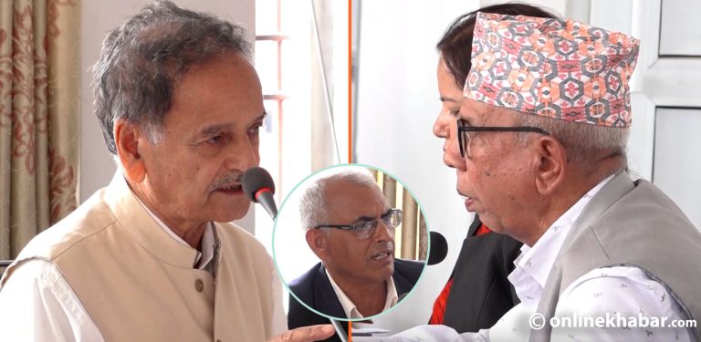 अनि सहसचिवसँग जंगिए कृष्ण सिटौला र बेदुराम भुसाल