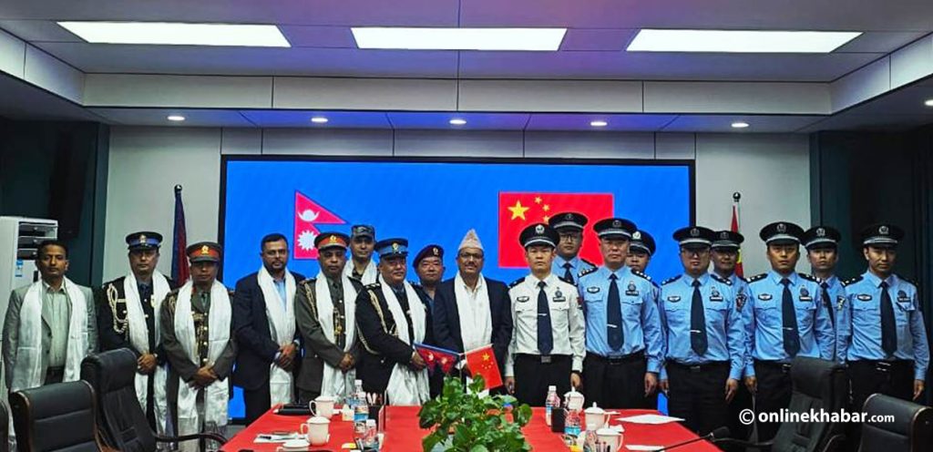 नेपाल-चीन सीमा सुरक्षा बैठक : विपद् व्यवस्थापन, सीमा सुरक्षा र नाका सञ्चालनबारे छलफल