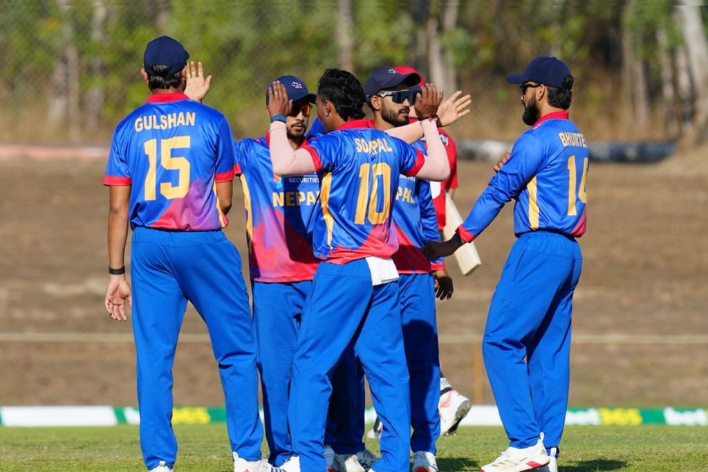 टप एन्ड टी-२० सिरिज : अन्तिम लिग खेलमा नेपालले पाकिस्तान शाहीन्ससँग खेल्दै 