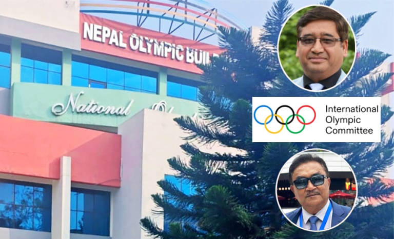 तदर्थ समिति गठन भएको विषयमा ओलम्पिक कमिटीको ध्यानाकर्षण