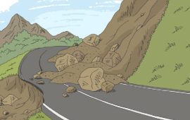 सुक्खा पहिरोले टिमुरे-रसुवागढी राजमार्ग अवरुद्ध