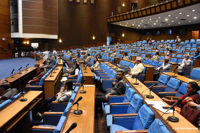 गुणपूरक संख्या नपुग्दा गिर्दै संसद्को गरिमा