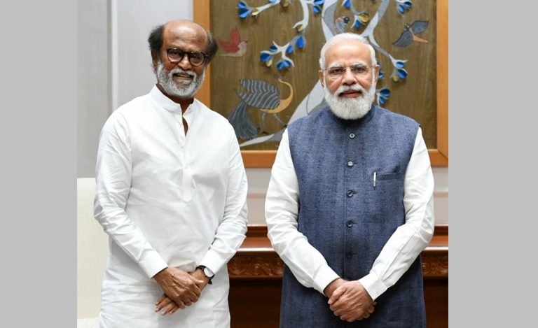 रजनीकान्तको फिल्म करिअर ५० वर्ष पुरा, बधाई दिँदै मोदीले भने : प्रतिष्ठित