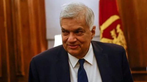 श्रीलंकाका पूर्व राष्ट्रपति रनिल विक्रमसिंघे पक्राउ