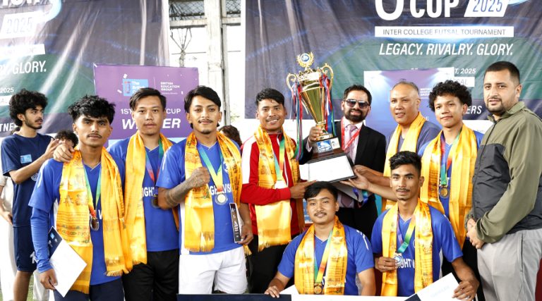 छैटौं ब्रिटिस कप २०२५ टुर्नामेन्टको उपाधि चेल्सी इन्टरनेशनल एकेडेमी र इनसाइट भिजनलाई