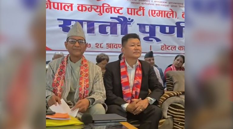 पूर्वराष्ट्रपतिबारे हुने बहस विवादले पार्टीलाई राम्रो गर्दैन : शेरधन राई