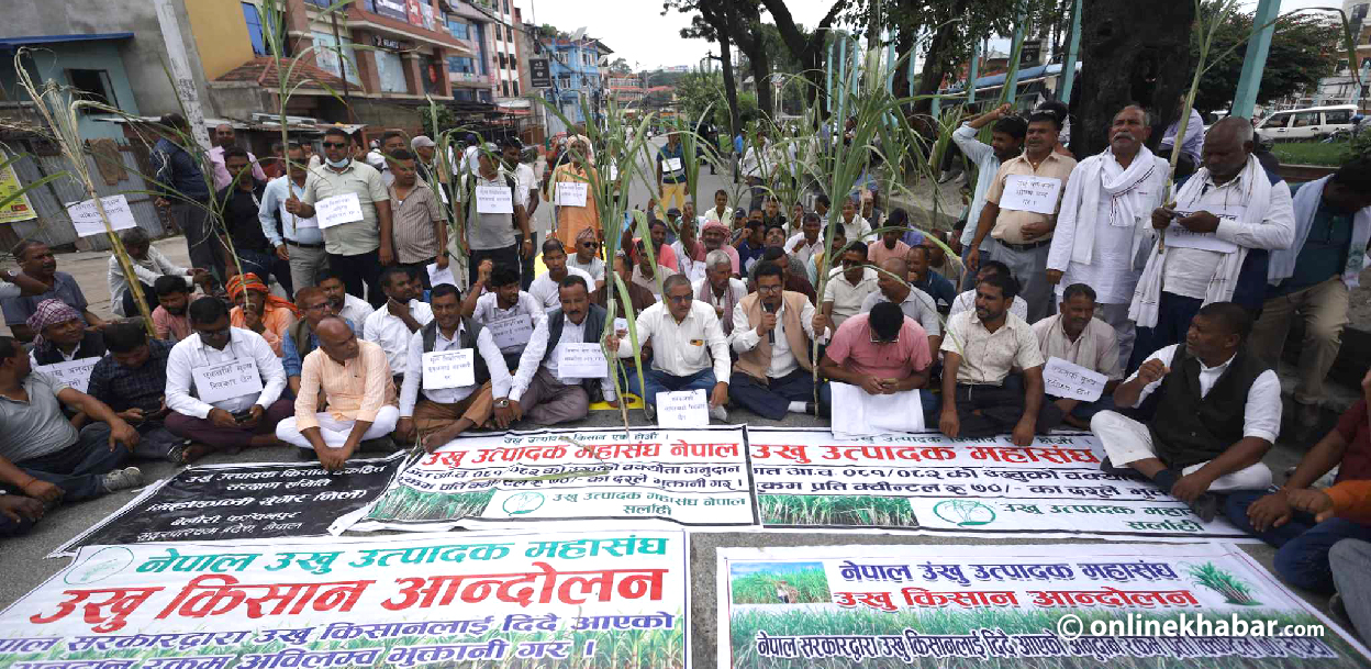 पहिला उद्योगीसँग लड्थे, अब सरकारसँग लड्दै उखु किसान