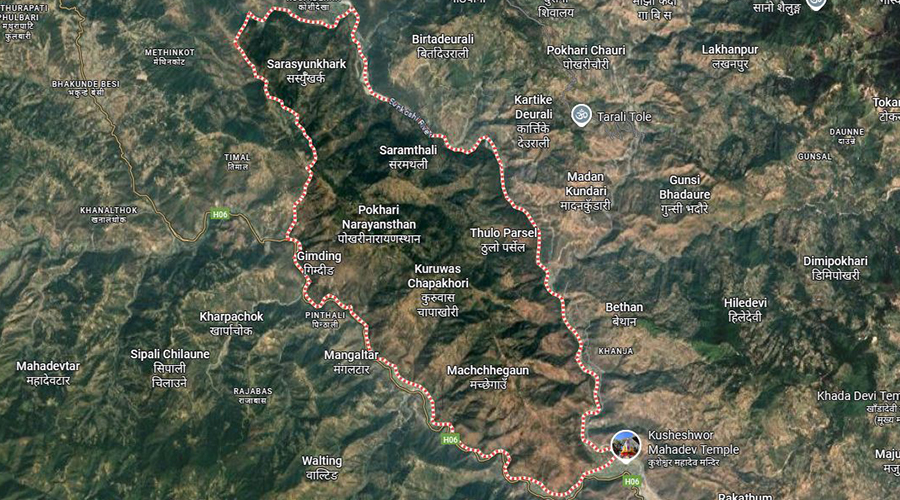 सुनकोशी नदीमा हामफालेर एक जना बेपत्ता