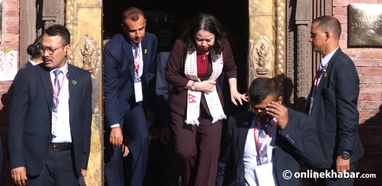 भियतनामकी उपराष्ट्रपतिले गरिन् पाटन दरबार क्षेत्र अवलोकन (तस्वीरहरू)