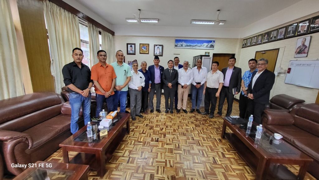 एसियाडबारे खेलकुदमन्त्री र एनओसी तदर्थ समितिबीच छलफल