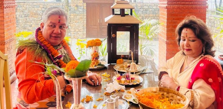 शेरबहादुर देउवाका साला भूषण राणाको घरमा प्रहरीको छापा