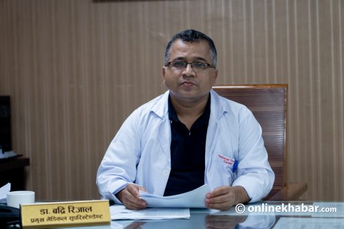 राष्ट्रिय ट्रमा सेन्टरका मेडिकल सुपरिटेन्डेन्ट डा.रिजालले दिए राजीनामा