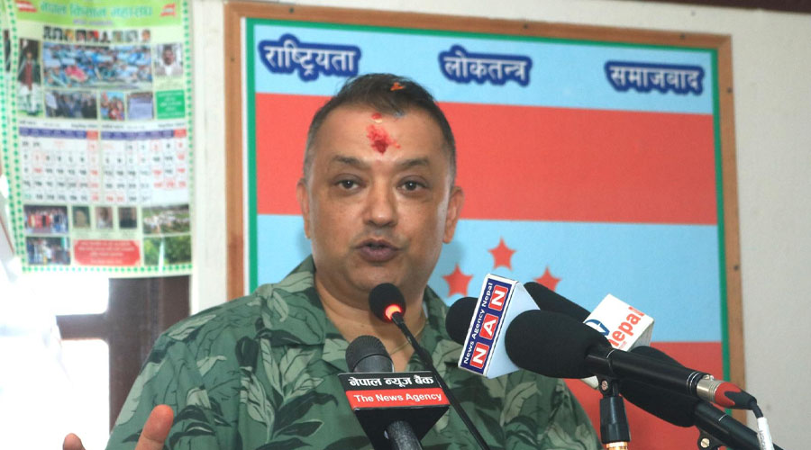 व्यक्तिको गल्ती पार्टीले जिम्मा लिँदैन : महामन्त्री थापा