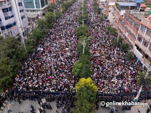 भ्रष्टाचारविरुद्धको अभियानसहित तीन मुद्दामा एक हुँदै जेनजी 