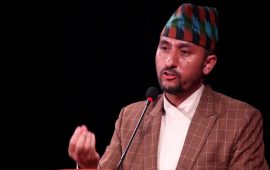 नेता तथा अगुवा समाजप्रति समर्पित भएर लाग्नुपर्छ : मन्त्री खरेल