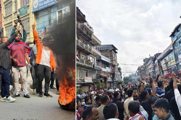 प्रहरीको दमनविरुद्ध जोरपाटीमा पनि प्रदर्शन