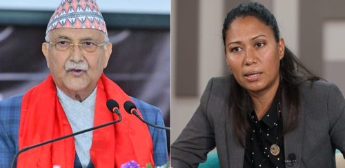 सुमना श्रेष्ठले मागिन् प्रधानमन्त्री ओलीको राजीनामा