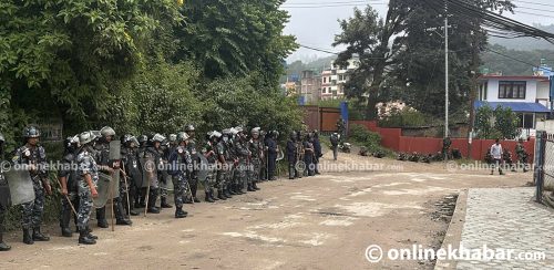 जिल्ला कारागार काभ्रेमा कैदीबन्दीले लगाएको आगो नियन्त्रणमा