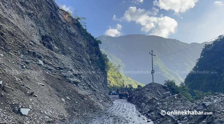 नारायणगढ-मुग्लिन सडक आज दिउँसो २ घण्टा बन्द गरिने