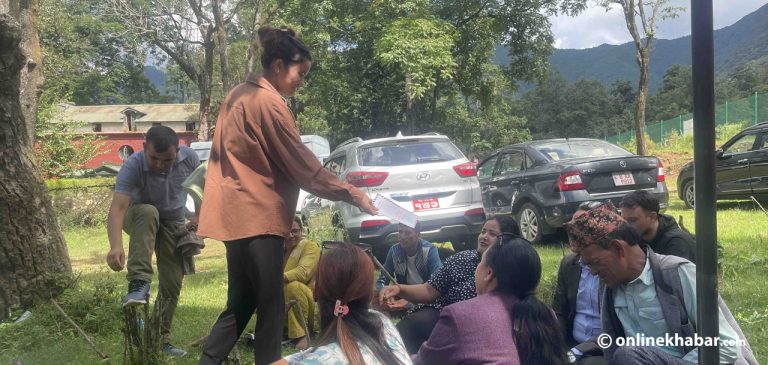 गोदावरीमा बाँडियो विद्या भण्डारीको सन्देश पत्र