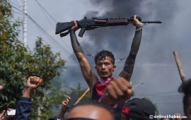 जेनजी आन्दोलनमा लुटिएका ७३३ हतियार फिर्ता