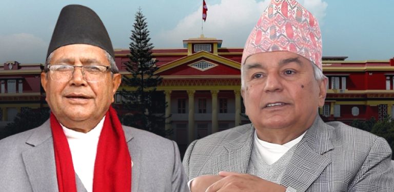 कांग्रेस नेताहरूसँग राष्ट्रपतिको परामर्श, प्रचण्डसँग पनि कुराकानी