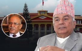 कांग्रेस नेताहरूसँग राष्ट्रपतिको परामर्श, प्रचण्डसँग पनि कुराकानी