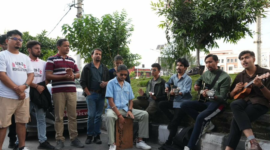 जेनजी आन्दोलनको शहीदको सम्झनामा सांस्कृति कार्यक्रम