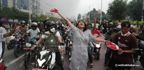 प्रदर्शनपछि जेनजीले मनाउन थाले विजय उत्सव (तस्वीरहरू)