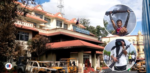 प्रहरीका ४४५ भवन ध्वस्त, ११०० थान हतियार लुटपाट