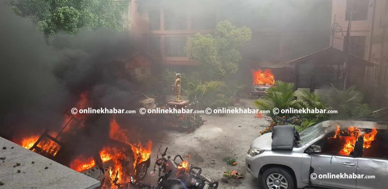 विशेष अदालतमा आगजनी