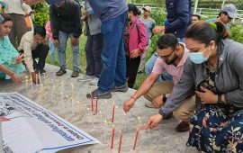 बाल दिवसमा द्वन्द्व तथा आन्दोलनमा ज्यान गुमाएका बालबालिकाप्रति श्रद्धाञ्जलि