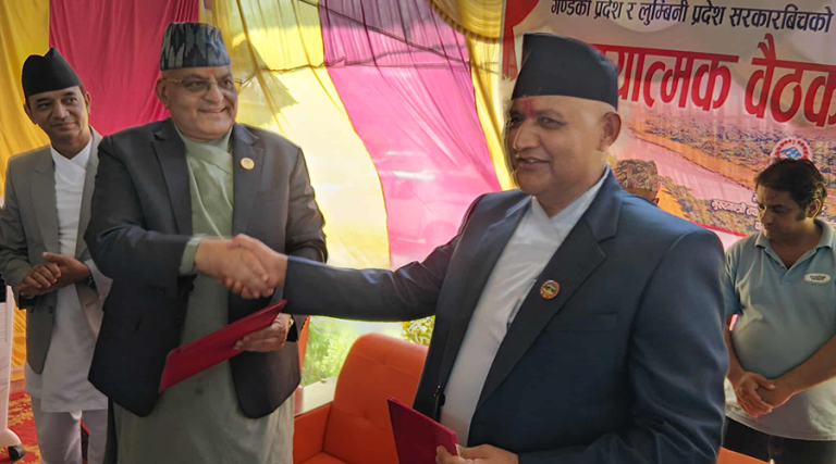 लुम्बिनी र गण्डकीको साझा विकास मोडेलमा समेटिएन कालीगण्डकी डाइभर्सन