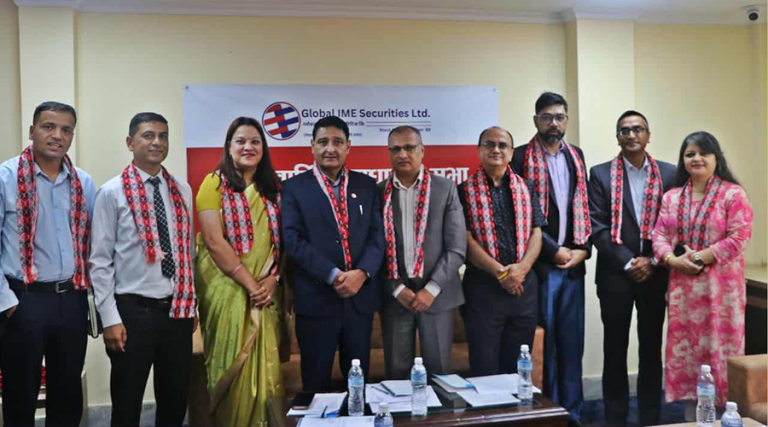 ग्लोबल आईएमई सेक्युरिटिजको दोस्रो वार्षिक साधारणसभा सम्पन्न